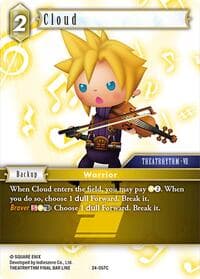 Cloud - Hidden Legends - Final Fantasy TCG card