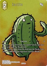 Cactite (Full Art) - Hidden Legends - Final Fantasy TCG card
