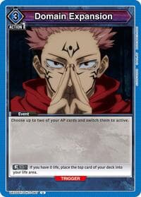 Domain Expansion - UE03ST: Jujutsu Kaisen Starter Deck - Union Arena card