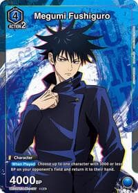 Megumi Fushiguro (107) (SR*) - UE03ST: Jujutsu Kaisen Starter Deck - Union Arena card