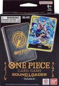 One Piece Card Game - Sound Loader Vol. 2 - BANDAI Collectible Card Loaders - Collectible Storage card