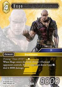 Hugo - Hidden Legends - Final Fantasy TCG card