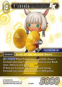 Y'shtola EX - Hidden Legends - Final Fantasy TCG card