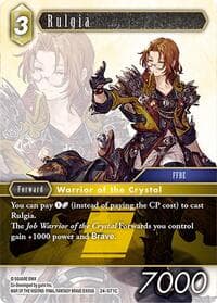 Rulgia - Hidden Legends - Final Fantasy TCG card