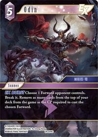 Odin - Hidden Legends - Final Fantasy TCG card