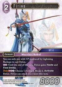 Firion (24-083H) - Hidden Legends - Final Fantasy TCG card