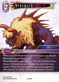 Behemoth - Hidden Legends - Final Fantasy TCG card