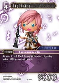 Lightning (24-086C) - Hidden Legends - Final Fantasy TCG card