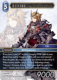 Astrius - Hidden Legends - Final Fantasy TCG card
