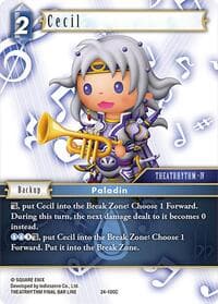Cecil - Hidden Legends - Final Fantasy TCG card