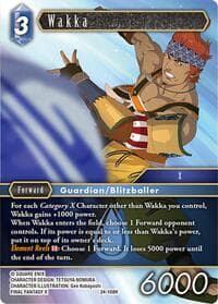 Wakka - Hidden Legends - Final Fantasy TCG card