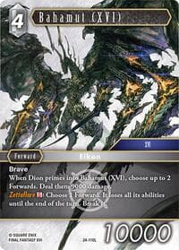 Bahamut (XVI) - Hidden Legends - Final Fantasy TCG card
