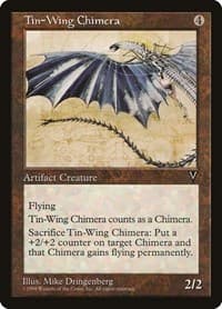 Tin-Wing Chimera - Visions - Magic: The Gathering card
