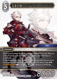 Lucio - Hidden Legends - Final Fantasy TCG card