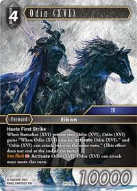 Odin (XVI) - Hidden Legends - Final Fantasy TCG card