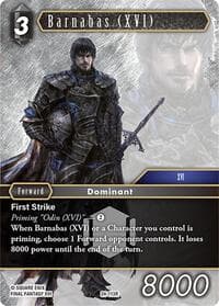 Barnabas (XVI) - Hidden Legends - Final Fantasy TCG card