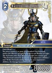 Warrior of Light LB - Hidden Legends - Final Fantasy TCG card