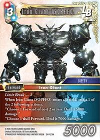 Iron Giant (SOPFFO) LB - Hidden Legends - Final Fantasy TCG card