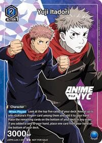 Yuji Itadori (Anime NYC 2024) - Union Arena Promotion Cards - Union Arena card