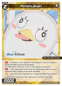 Peroro plush - Blue Archive DIVA - WIXOSS card