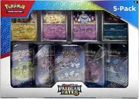 Costco Pokemon Scarlet & Violet Paldean Fates Mini Tin 5-pack - Miscellaneous Cards & Products - Pokemon card