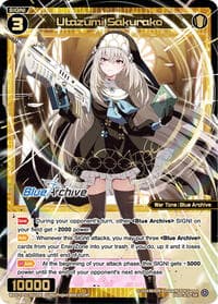 Utazumi Sakurako - Blue Archive DIVA - WIXOSS card