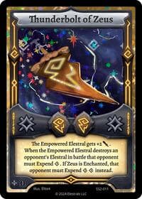 Thunderbolt of Zeus - Shattered Stars Chapter 2 [SS2] - Elestrals card