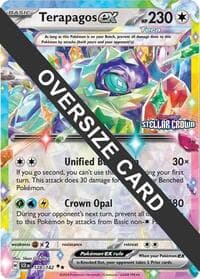 Terapagos ex - Jumbo Cards - Pokemon card