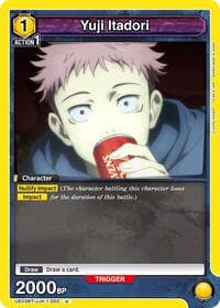 Yuji Itadori (002) - UE03BT: Jujutsu Kaisen - Union Arena card