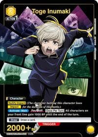 Toge Inumaki (005) (SR*) - UE03BT: Jujutsu Kaisen - Union Arena card