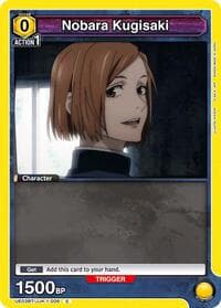 Nobara Kugisaki (006) - UE03BT: Jujutsu Kaisen - Union Arena card