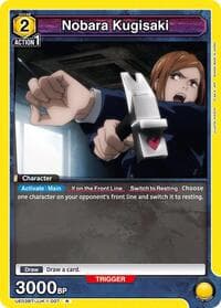Nobara Kugisaki (007) - UE03BT: Jujutsu Kaisen - Union Arena card
