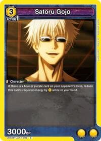 Satoru Gojo (009) - UE03BT: Jujutsu Kaisen - Union Arena card