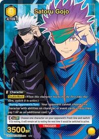 Satoru Gojo (011) (R*) - UE03BT: Jujutsu Kaisen - Union Arena card