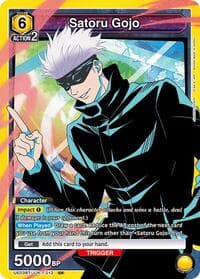 Satoru Gojo (012) - UE03BT: Jujutsu Kaisen - Union Arena card