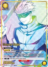 Satoru Gojo (012) (SR**) - UE03BT: Jujutsu Kaisen - Union Arena card