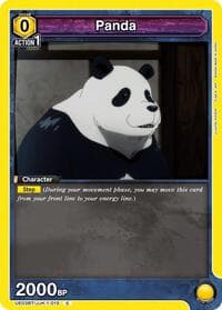 Panda (015) - UE03BT: Jujutsu Kaisen - Union Arena card