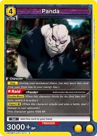 Panda (017) - UE03BT: Jujutsu Kaisen - Union Arena card