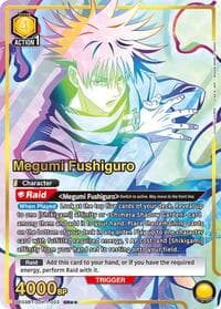 Megumi Fushiguro (022) (SR**) - UE03BT: Jujutsu Kaisen - Union Arena card