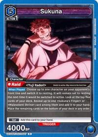 Sukuna (047) - UE03BT: Jujutsu Kaisen - Union Arena card
