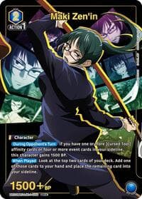 Maki Zen'in (050) (SR*) - UE03BT: Jujutsu Kaisen - Union Arena card
