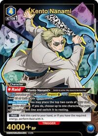 Kento Nanami (054) (SR*) - UE03BT: Jujutsu Kaisen - Union Arena card