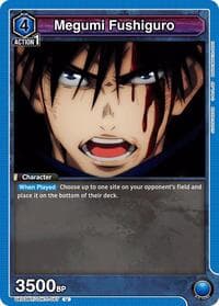 Megumi Fushiguro (057) - UE03BT: Jujutsu Kaisen - Union Arena card