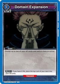 Domain Expansion (067) - UE03BT: Jujutsu Kaisen - Union Arena card
