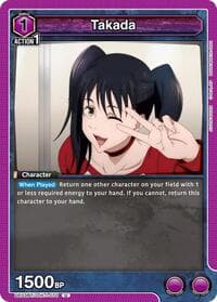 Takada - UE03BT: Jujutsu Kaisen - Union Arena card