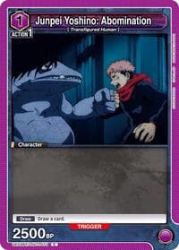 Junpei Yoshino: Abomination - UE03BT: Jujutsu Kaisen - Union Arena card