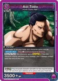 Aoi Todo (080) - UE03BT: Jujutsu Kaisen - Union Arena card