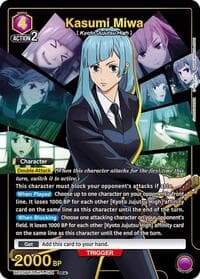 Kasumi Miwa (084) (SR*) - UE03BT: Jujutsu Kaisen - Union Arena card