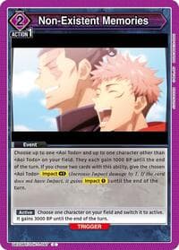 Non-Existent Memories - UE03BT: Jujutsu Kaisen - Union Arena card
