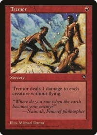 Tremor - Visions - Magic: The Gathering card